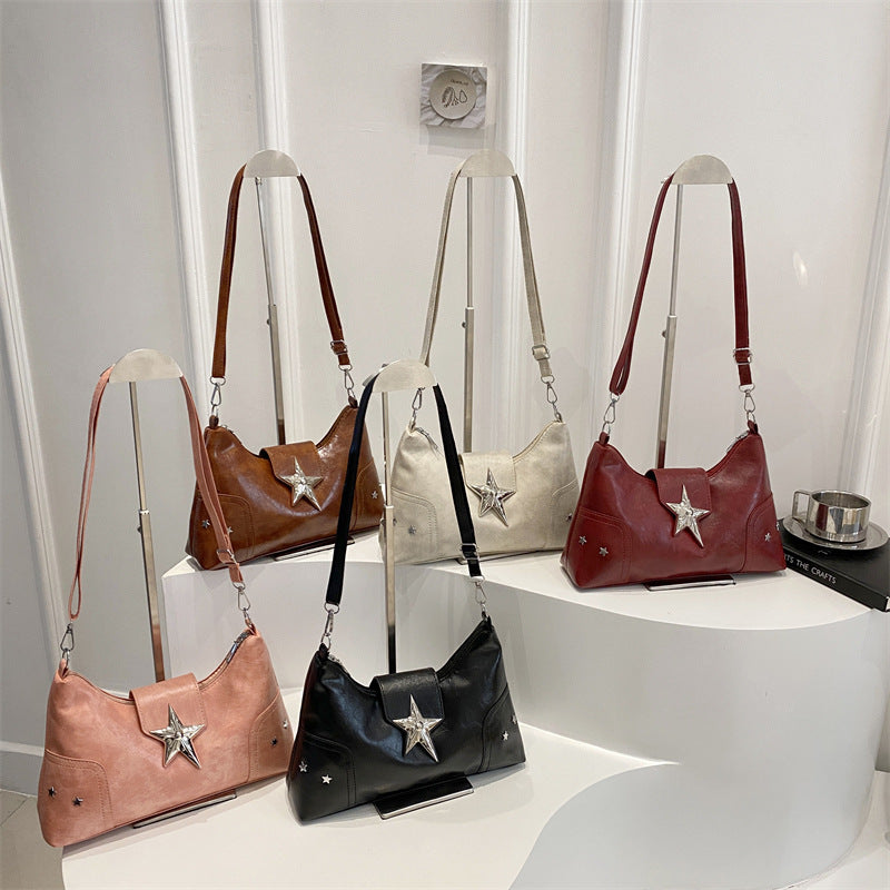 Sweet Edgy And Spicy Girls Single-shoulder Tote Commuter Bag