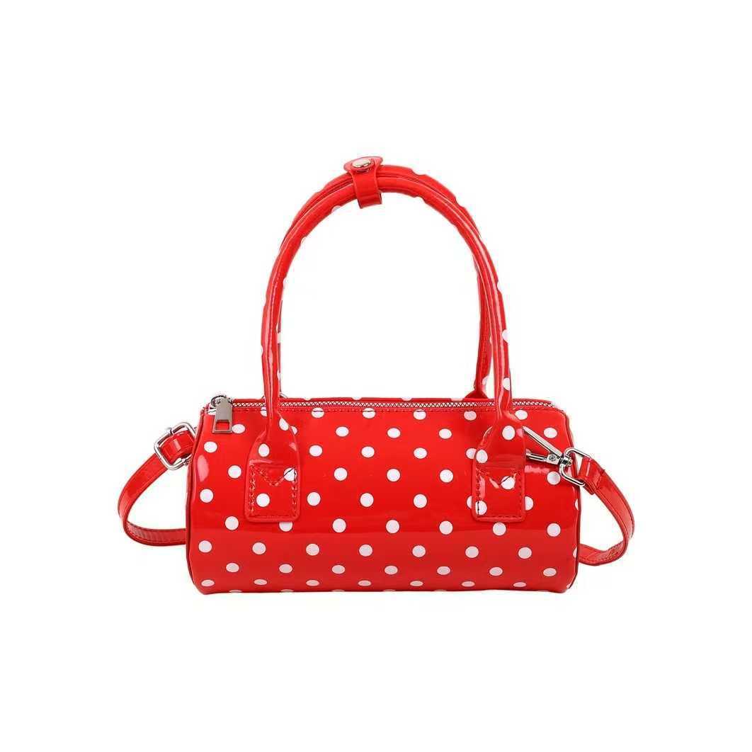 Korean-style Premium Polka-dot Tote Pillow Bag